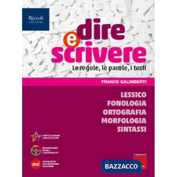 DIRE E SCRIVERE FOMSL + QUAD SET