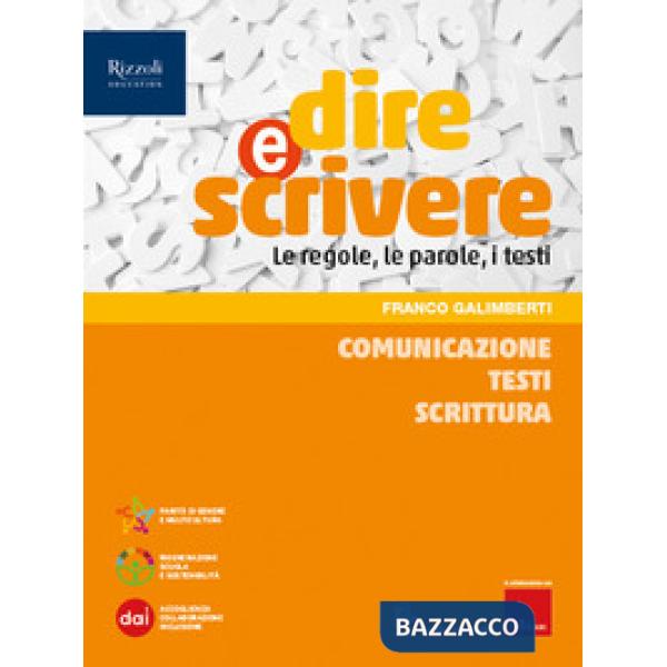 DIRE E SCRIVERE COMUNIC E SCRIT SET