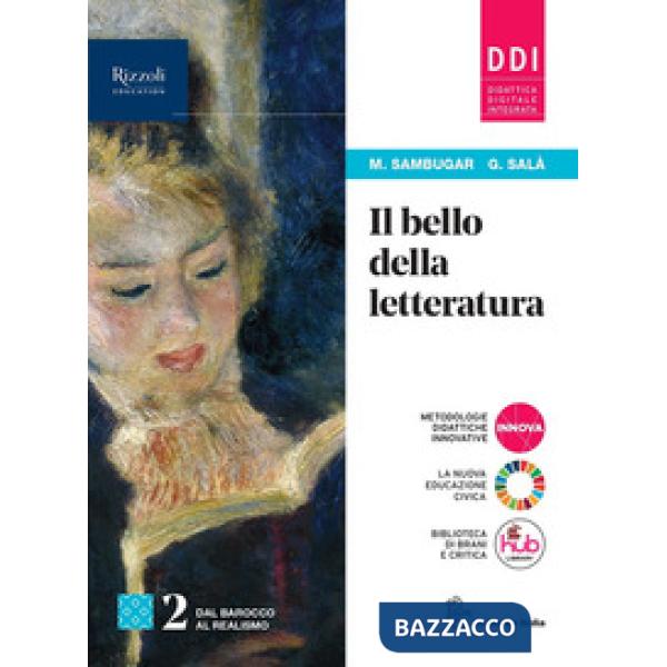 IL BELLO DELLA LETTERATURA 2 + HUB