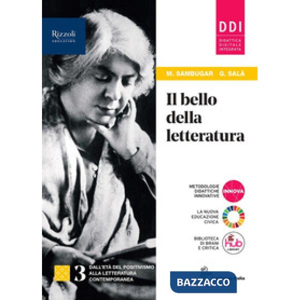 IL BELLO DELLA LETTERATURA 3 + LABORATORIO + HUB
