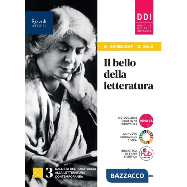 IL BELLO DELLA LETTERATURA VOL. 3 + LABORATORIO + CONTENUTI DI BASE