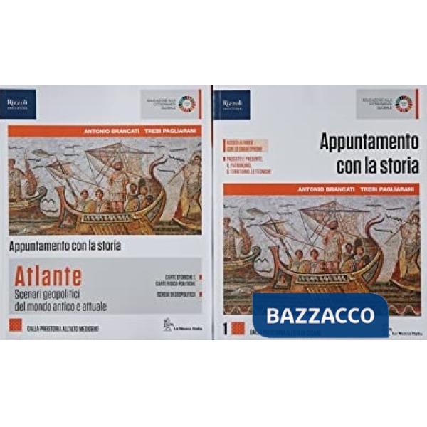 APPUNTAMENTO CON LA STORIA 1 + ATLANTE + NUOVA ED.
