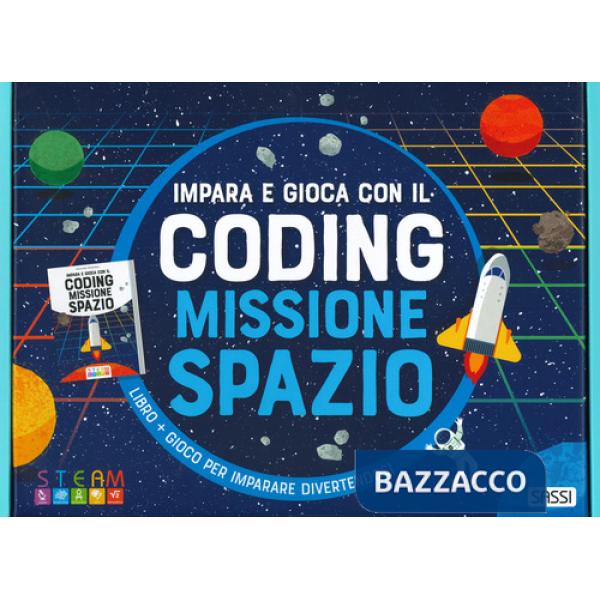 Missione spazio. Impara e gioca con il coding. Con gadget
