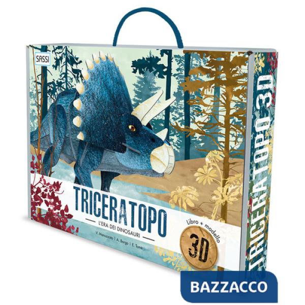 Triceratopo 3D. L'era dei dinosauri. Ediz. a colori. Con Gioco
