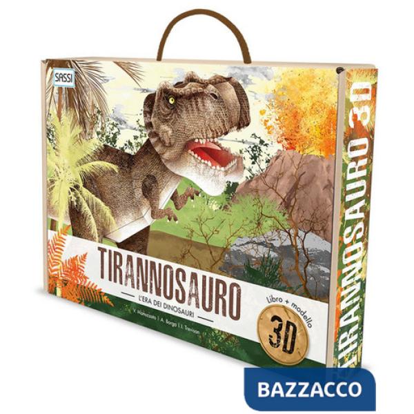 Era dei dinosauri. Il tirannosauro 3D. Con Giocattolo (L')