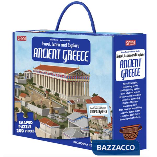 Travel, learn and explore. Ancient greece. Ediz. a colori. Con puzzle