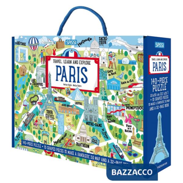 Paris. Travel, learn and explore. Ediz. a colori. Con puzzle