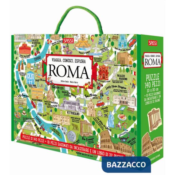 Roma. Viaggia, conosci, esplora. Ediz. a colori. Con puzzle