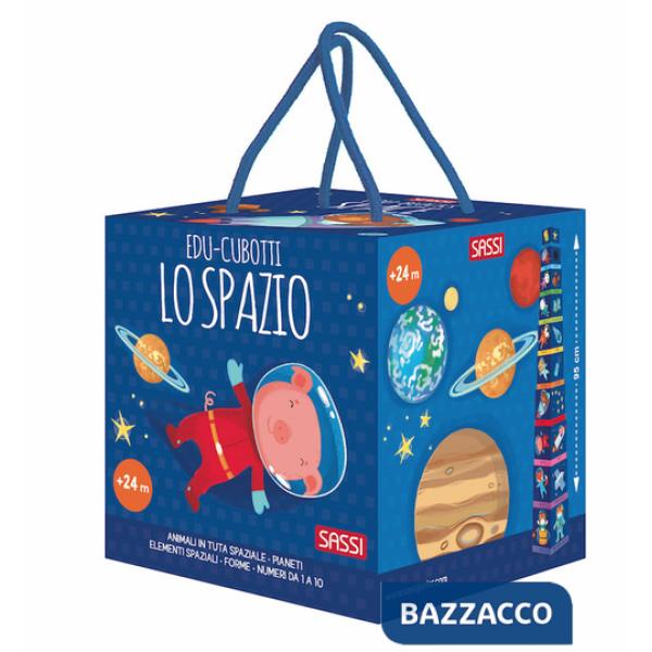 Spazio. Edu-cubotti. Ediz. a colori. Con gadget (Lo)
