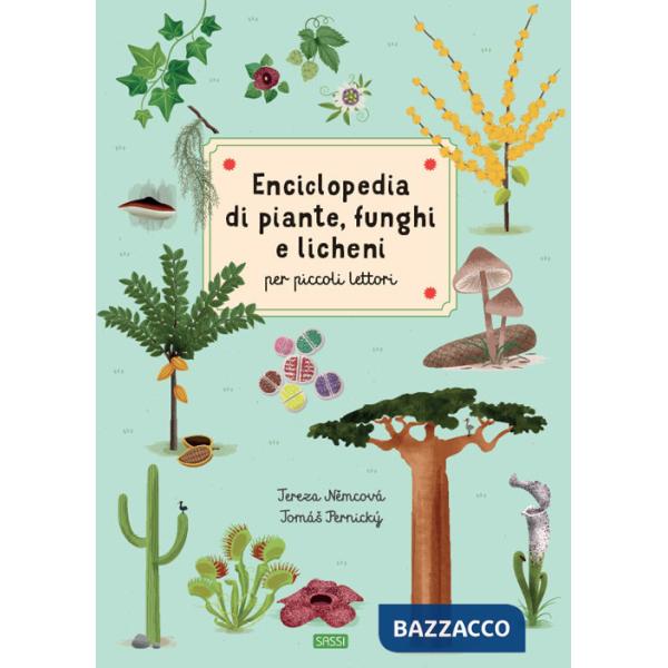 Enciclopedia di piante, funghi e licheni per piccoli lettori