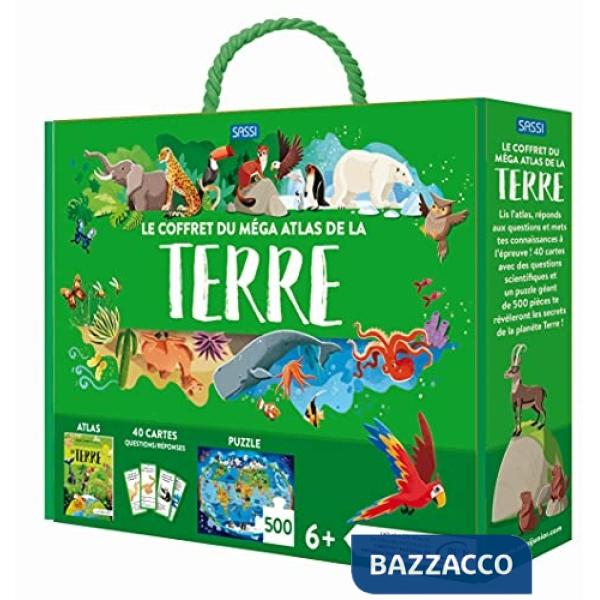 Coffret du mega atlas de la terre (Le)