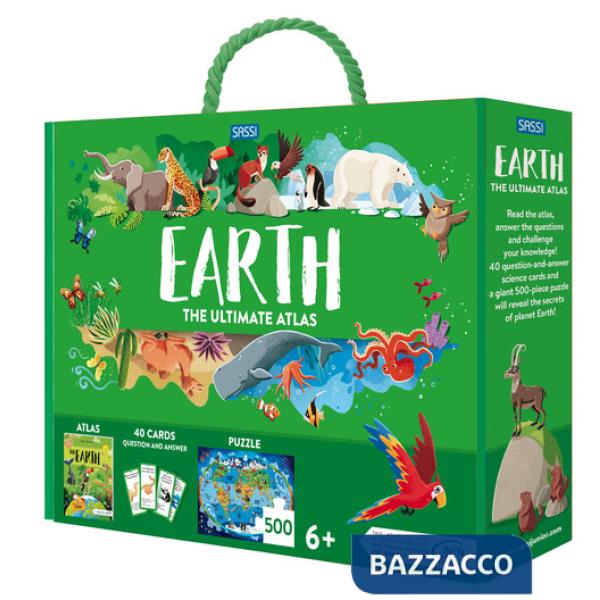 Ultimate Earth Atlas. Ediz. a colori. Con puzzle. Con 40 Carte (The)