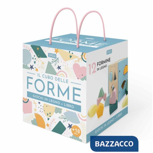 Cubo delle forme. Giochi in legno. Nuova ediz. Con giocattolo (Il)
