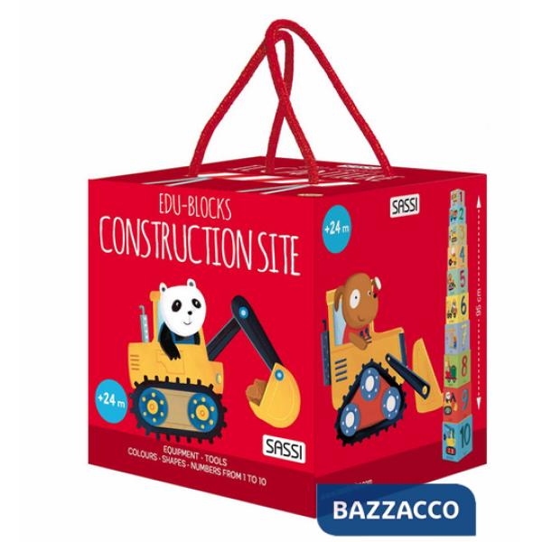 Construction site. Edu-blocks. Ediz. a colori. Con 10 cubotti