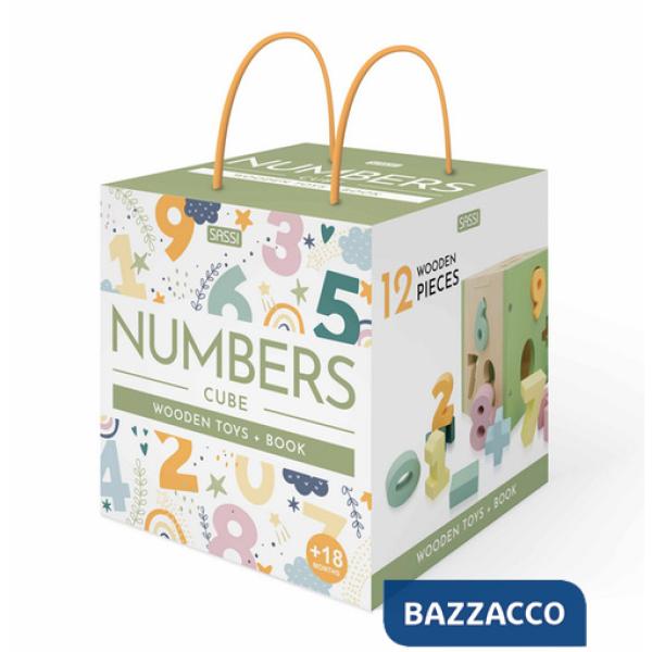 Numbers cube. Wooden toys. Nuova ediz. Con 12 formine in legno