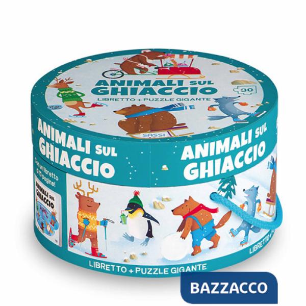 Animali sul ghiaccio. Ediz. a colori. Con puzzle
