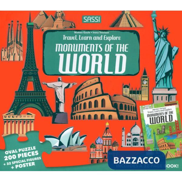 Monuments of the world. Travel, learn and explore. Ediz. a colori. Con puzzle
