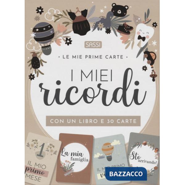 Miei ricordi. Le mie prime carte. Ediz. a colori. Con 30 carte (I)
