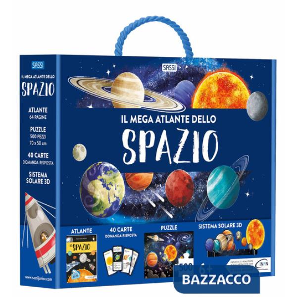 Mega atlante dello spazio. Nuova ediz. Con puzzle. Con 40 Carte (Il)