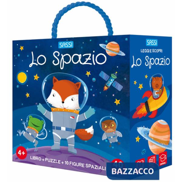 Spazio. Q-box. Ediz. a colori. Con 10 figure spaziali. Con puzzle (Lo)