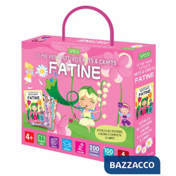 Fatine. Le mie prime attività arts & crafts. Ediz. a colori. Con penna speciale da ricalco. Con 100 sticker. Con 200 trasferibil