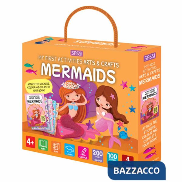 Mermaids. My first activities arts & crafts. Ediz. a colori. Con 200 decals. Con 4 scenes. Con 100 stickers