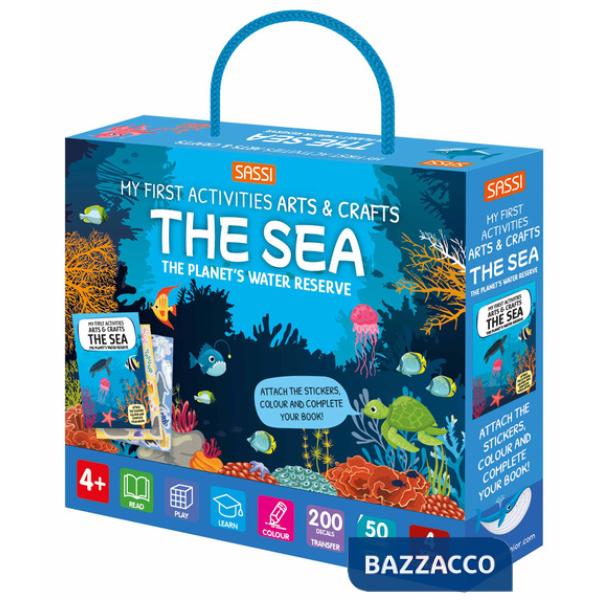 Sea. My first activities arts & crafts. Ediz. a colori. Con 50 adesivi. Con 200 trasferibili (The)