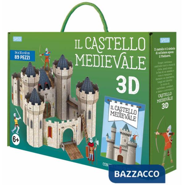 Castello medievale 3D. Nuova ediz. Con modellino (Il)