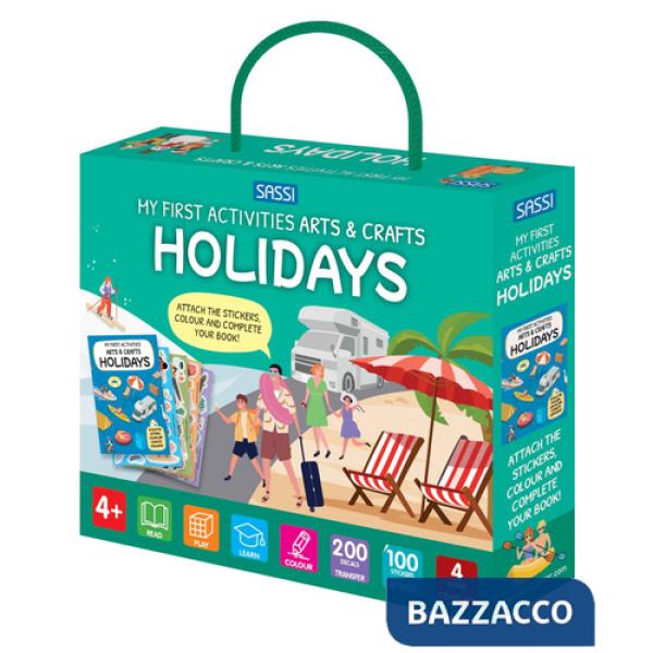 Holidays. My first activities arts & crafts. Con Adesivi