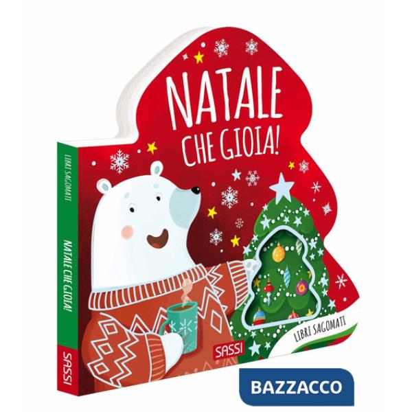 Natale, che gioia! Libro sagomati. Ediz. a colori
