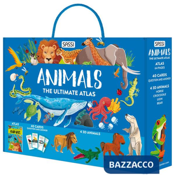 Ultimate atlas. Animals. Nuova ediz. Con 40 carte. Con puzzle (The)
