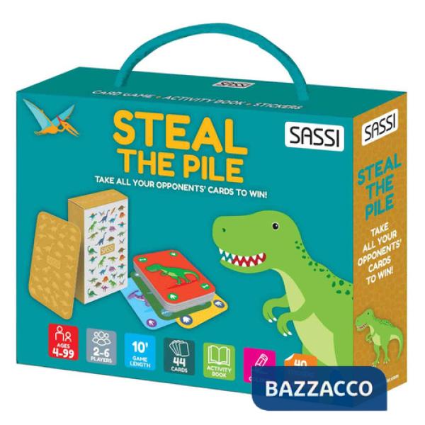 Steal the pile. Card games. Ediz. a colori. Con 44 stikers. Con 40 Carte