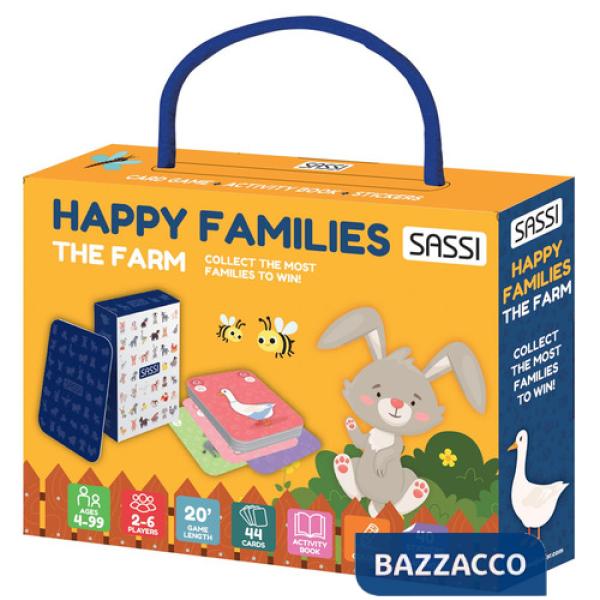 Farm. Happy Families. Card Games. Ediz. a colori. Con 44 Carte. Con 40 Adesivi (The)