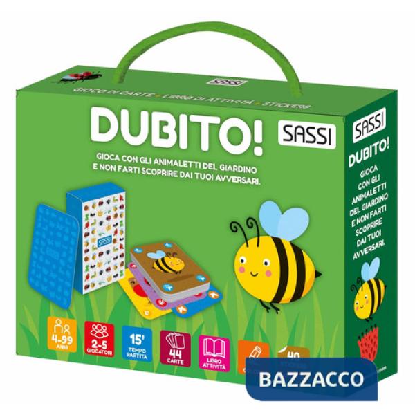 Dubito! Il giardino. Carte da gioco. Ediz. a colori. Con 44 Carte. Con 40 Adesivi