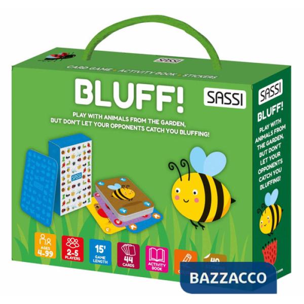 Bluff! The garden. Card Games. Ediz. a colori. Con 44 Carte. Con 40 Adesivi