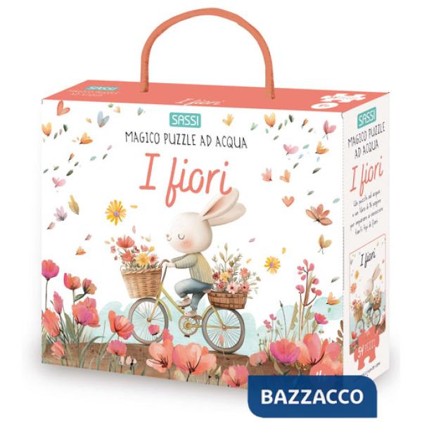 Fiori. Magico puzzle ad acqua. Ediz. illustrata. Con puzzle (I)
