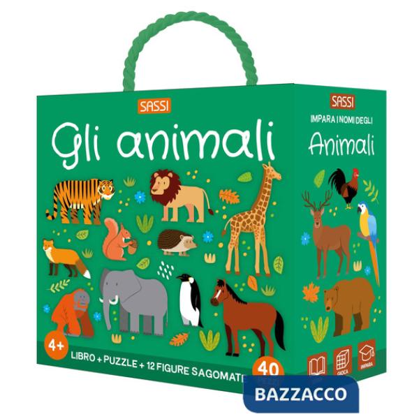 Animali. Q-box. Ediz. a colori. Con puzzle