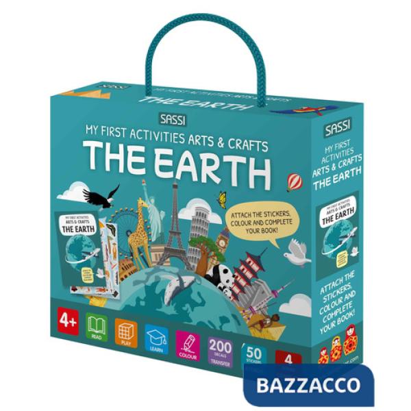 Earth. My first activities arts & crafts. Ediz. illustrata. Con 50 stickers. Con 200 traferibili (The)