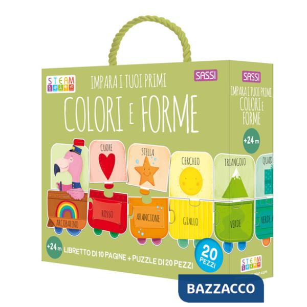 Impara i tuoi primi colori e forme. Ediz. a colori. Con puzzle