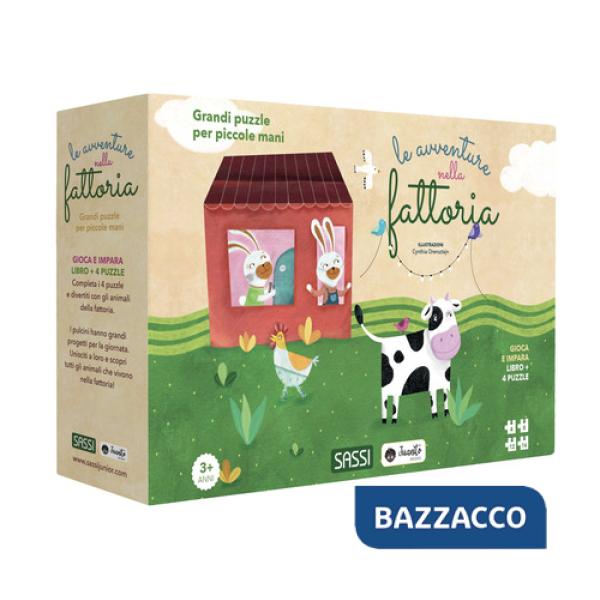 Avventure nella fattoria. Gioca e impara. Ediz. illustrata. Con puzzle (Le)