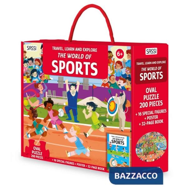 World of sports. Travel, learn and explore. Ediz. a colori. Con oval puzzle. Con 16 special figures. Con Poster (The)