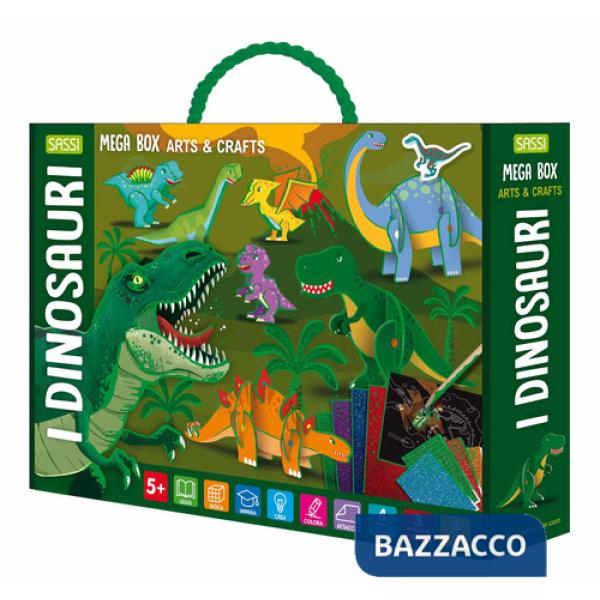 Dinosauri. Mega box arts & crafts. Ediz. a colori. Con gadget (I)