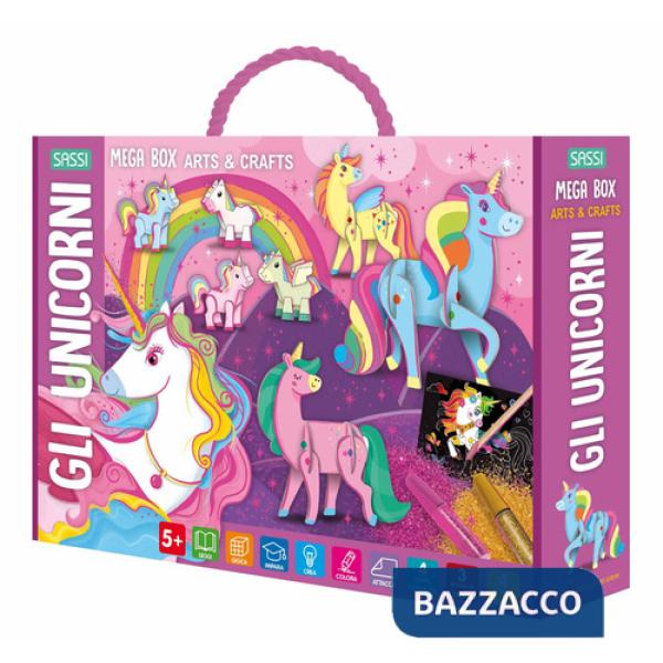 Unicorni. Mega box arts & crafts. Ediz. a colori. Con Prodotti vari (Gli)