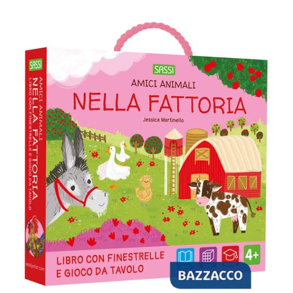 Nella fattoria. Amici animali. Ediz. a colori. Con gioco da tavolo
