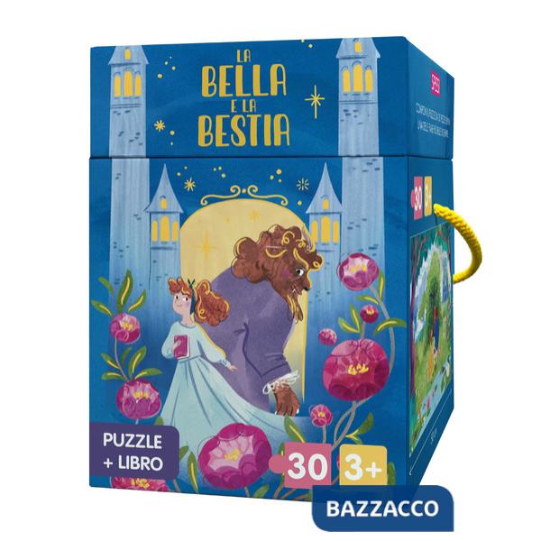Bella e la bestia. Puzzle e libro. Ediz. illustrata. Con puzzle (La)