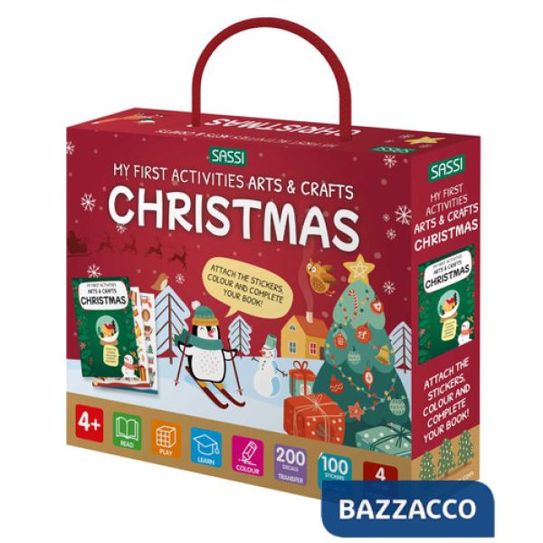 Christmas. My first activities arts & crafts. Ediz. a colori. Con 200 decals. Con 4 scenes. Con stickers