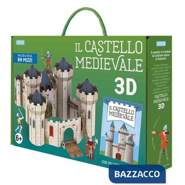 Castello medievale 3D. Ediz. a colori. Con modellino 3D da costruire (Il)