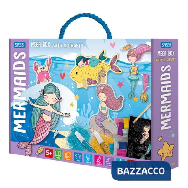 Mermaids. Mega box arts & crafts. Ediz. a colori. Con Gioco