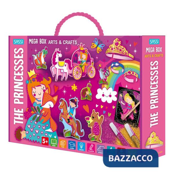 Princesses. Mega box arts & crafts. Con 6 3D models. Con 4 scenes (The)
