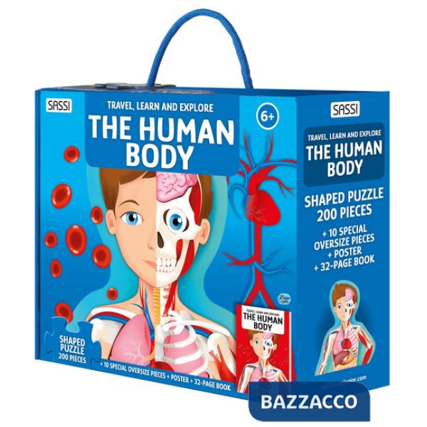 Human body. Travel, learn and explore. Nuova ediz. Con puzzle (The)